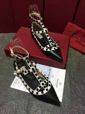 Valentino Shallow mouth flat shoes Women--059